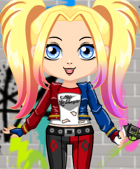 Cute Harley Quinn Dress Up Game