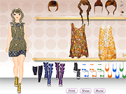 Star Light Dressup Game