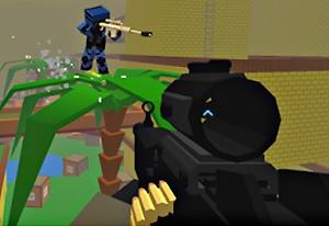 play Blocky Combat Swat 3