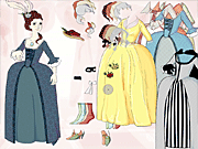 18Th Century Dress Up Doll Game