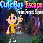 Cute Boy Escape From Forest House