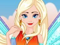 play Mother Fairy Elsa Dress Design