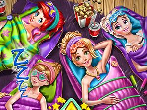 play Disney Girls Sleepover