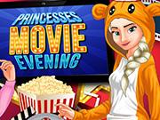 play Princesses Movie Evening