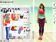 play Neon Summer Dressup Game