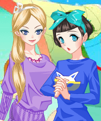 The Lost Color Dress Up Game