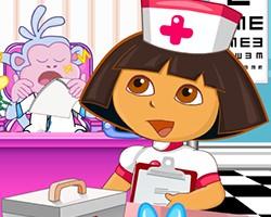 play Dora Nurse Slacking