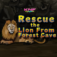 Rescue The Lion From Forest Escape