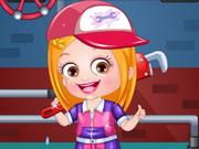 Baby Hazel Plumber Dressup