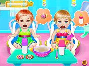 Twin Baby Day Care Game