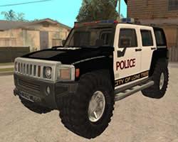 play Hummer Police Puzzle