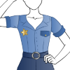 Police Girl Fashion