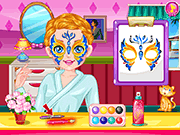 Fashion Doll Facial Painting Game