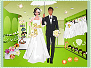 Graceful Bride In White Dressup Game