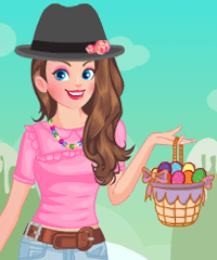 Easter Candy Land Dress Up Game