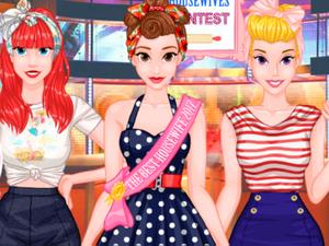 play Princesses Housewives Contest