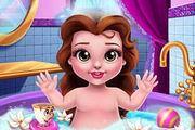 Beauty Baby Bath Girl
