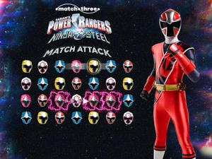 Power Rangers Ninja Steel: Match Attack Puzzle