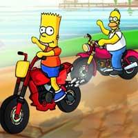 play Simpson Super Bikes
