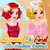 play Rapunzel & Ariel 20S Fashion Contest