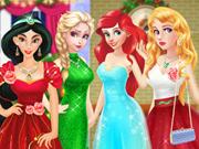 play Princess Christmas Party