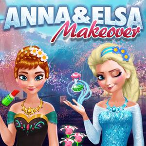 play Anna & Elsa Makeover