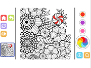 play Coloring Secret Game