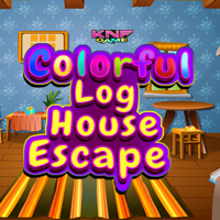 Colorful Log House Escape