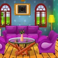 Colorful Log House Escape Knfgame