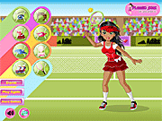 Tennis Girl Dressup Game