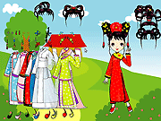 Traditional Korean Girl Dressup Game