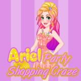 play Ariel Party Shopping Craze