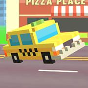 play Pixel Road: Taxi Depot