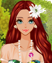 Green Forest Dress Up Game
