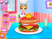 play American Recipe Cheese Burger Game