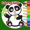 Little Panda Adventure Coloring For Kids