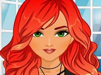 play Fiery Redhead Hairstyles