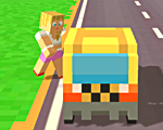 Pixel Road Taxi Depot