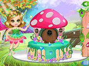 play Fantasy House Design Cake Game