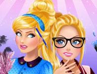 play Cinderella And Barbie Teen Rivalry