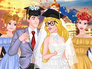 play Princess College Campus Wedding