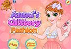 play Anna'S Glittery Fashion