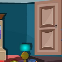 Blue Home Escape game