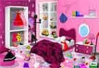 play Barbie Bedroom Clean