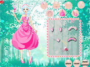 play Pink Princess Dressup Game