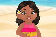 Baby Moana Gets Tidy Girl