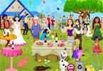 play Princesses Outdoor Party Cleaning