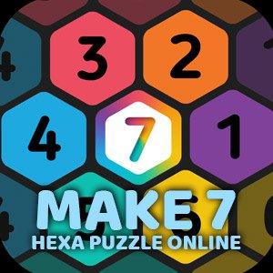 play Make 7! Hexa Puzzle Online