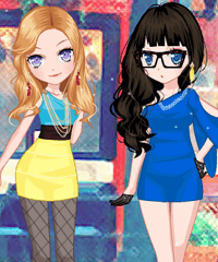 Two Stars Dress Up Game
