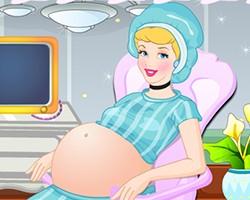 play Cinderella Pregnant Check Up